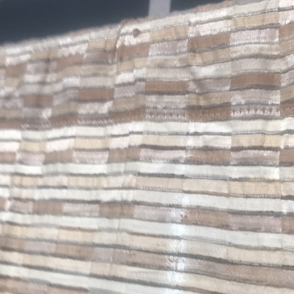 Better Homes and Garden single panel curtain multicolored. 40/82 great condition - Picture 2 of 6